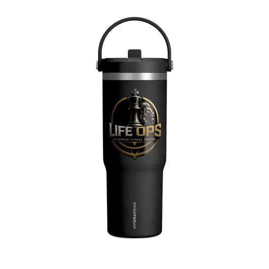 Nomad Tumbler 32oz — Life Ops Logo Insulated Travel Tumbler