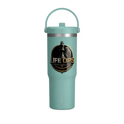 Nomad Tumbler 32oz — Life Ops Logo Insulated Travel Tumbler