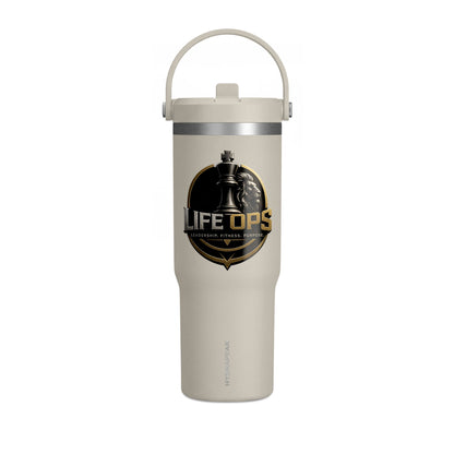 Nomad Tumbler 32oz — Life Ops Logo Insulated Travel Tumbler