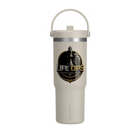 Nomad Tumbler 32oz — Life Ops Logo Insulated Travel Tumbler