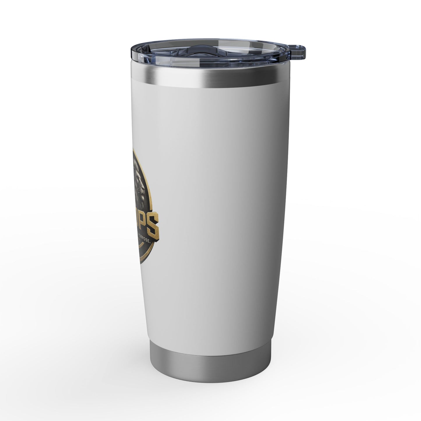 20oz Stainless Tumbler — "LIFE OPS" Logo Travel Cup